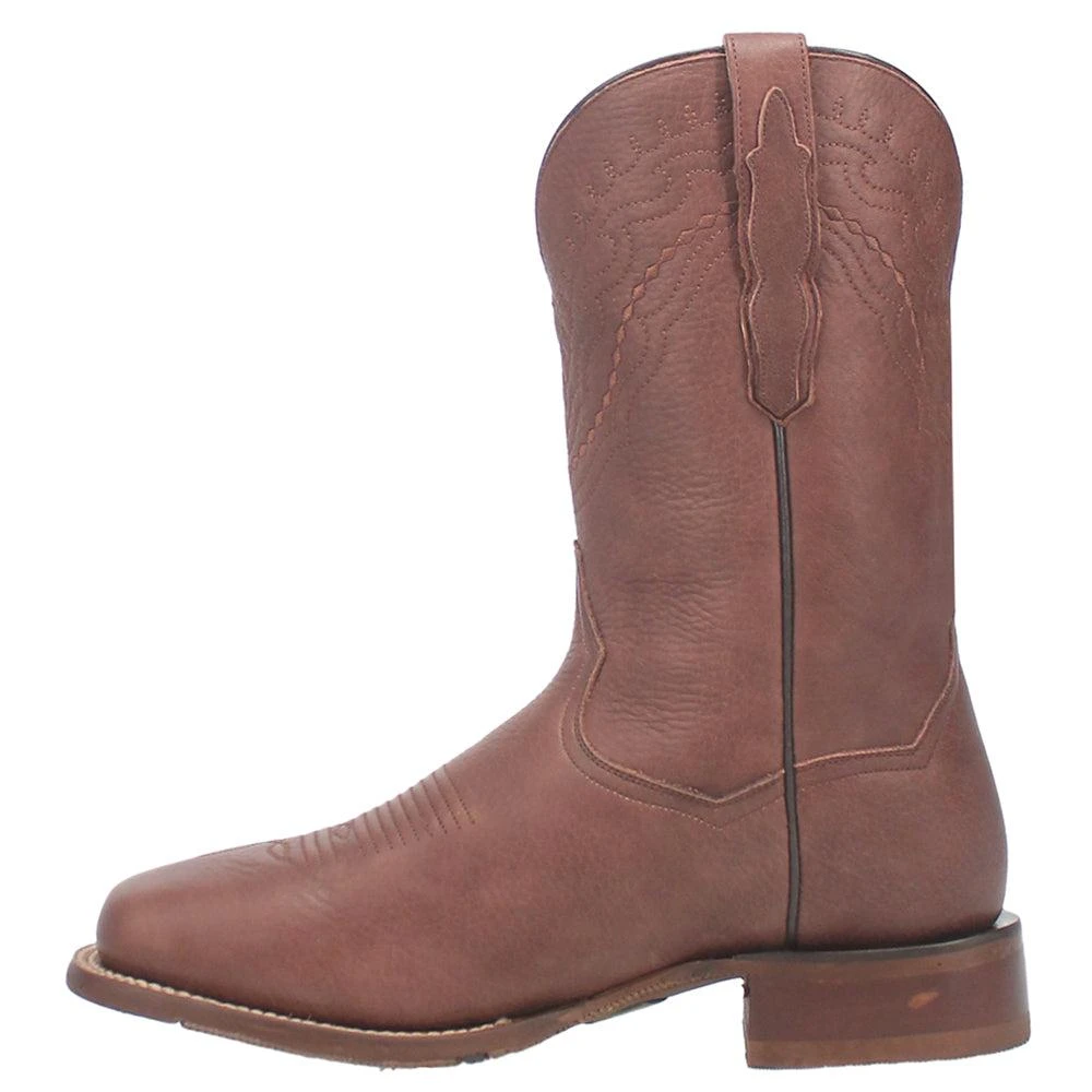 Dan Post Boots Milo Square Toe Pull On Cowboy Boots 3
