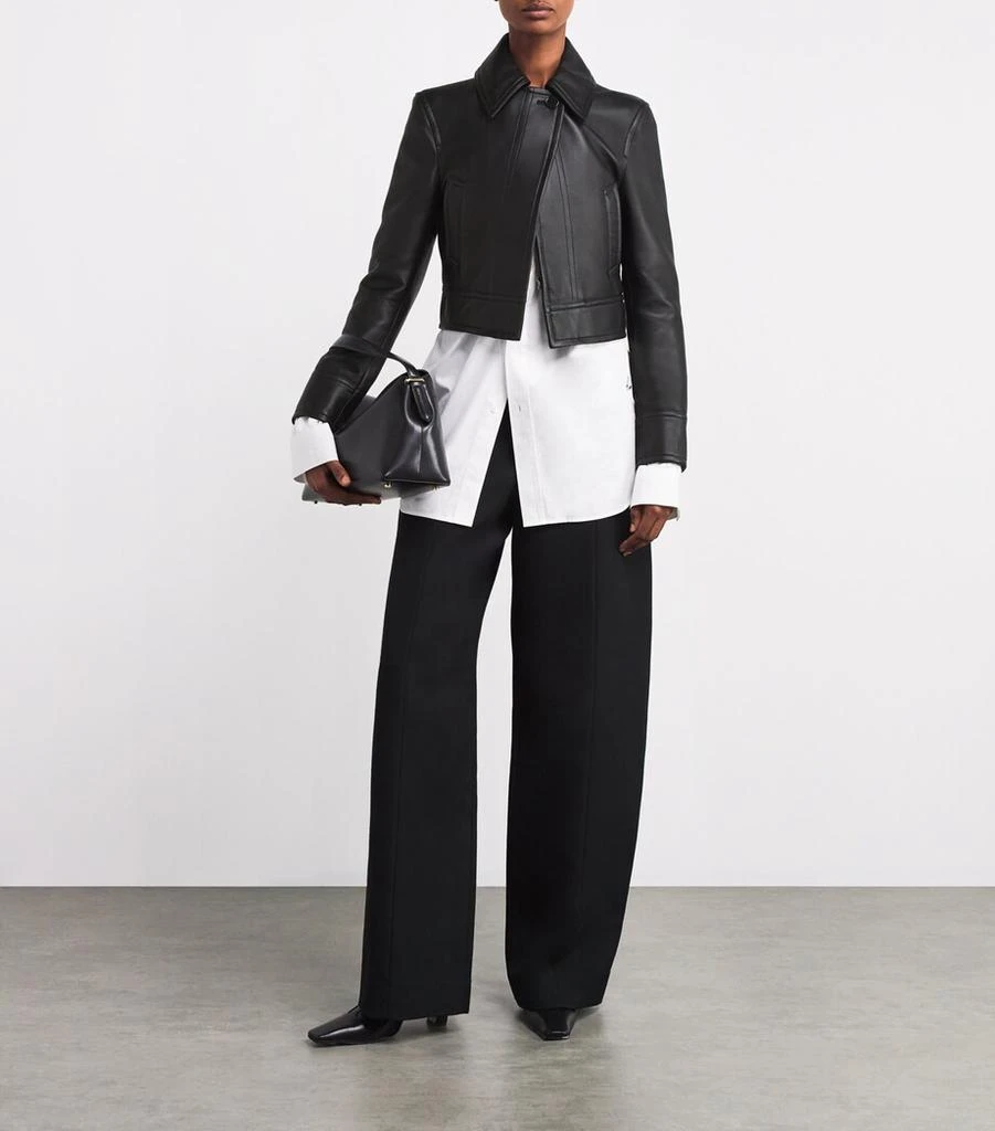 Joseph Nappa Leather Caron Jacket 2