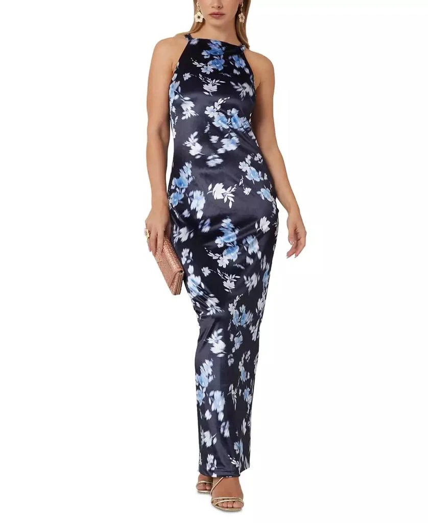 GUESS Women's Janet Fitted Sleeveless Maxi Dress 1