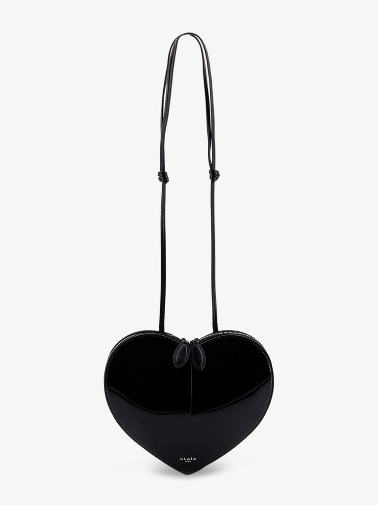 Alaia Le Coeur patent leather shoulder bag