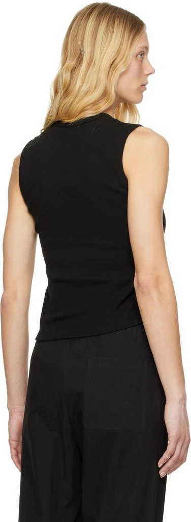 Nothing Written Black 90's V-neck Tank Top 3