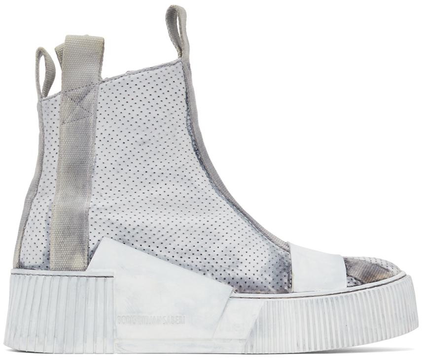11 by Boris Bidjan Saberi SSENSE Exclusive Grey Bamba 3.1