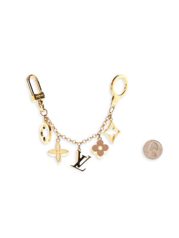 Louis Vuitton Monogram Goldtone Bag Charm