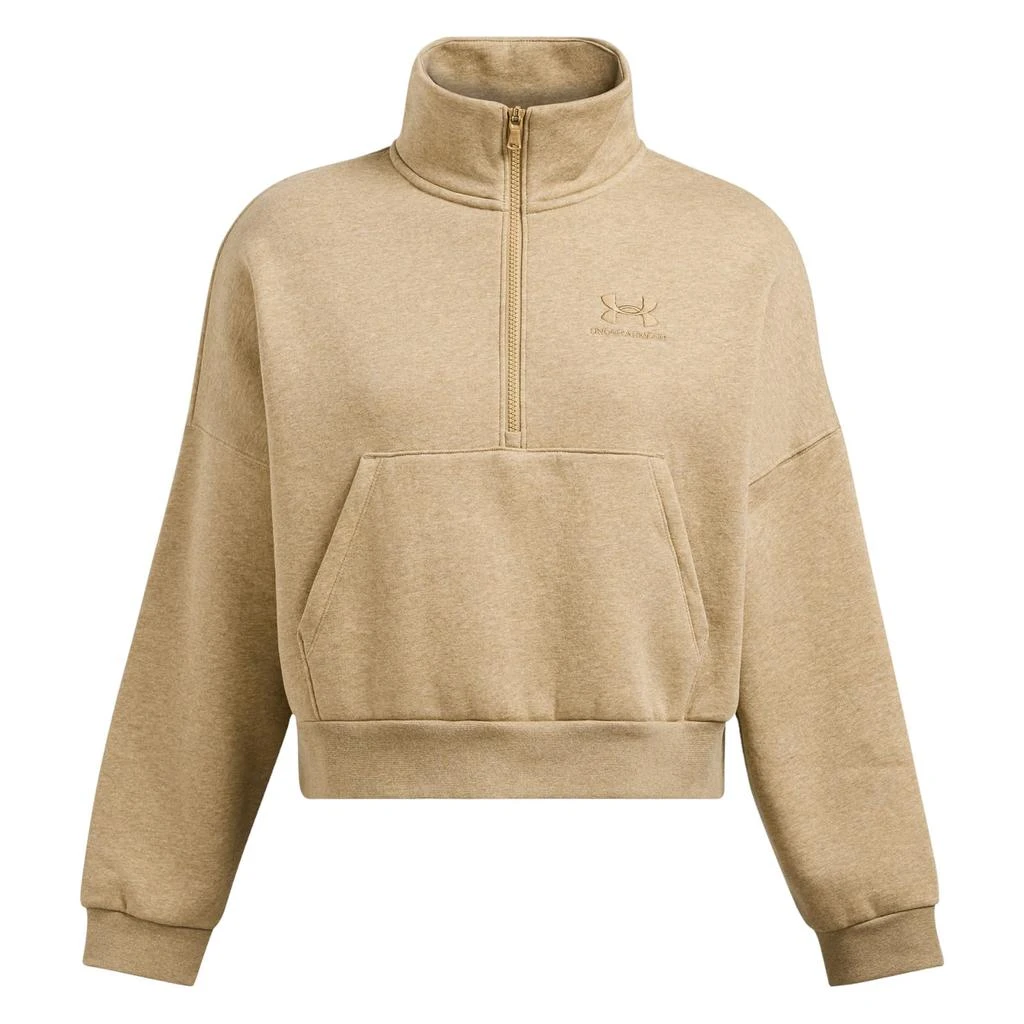 Under Armour Under Armour Icon Fleece Oversized Half Zip Top 1