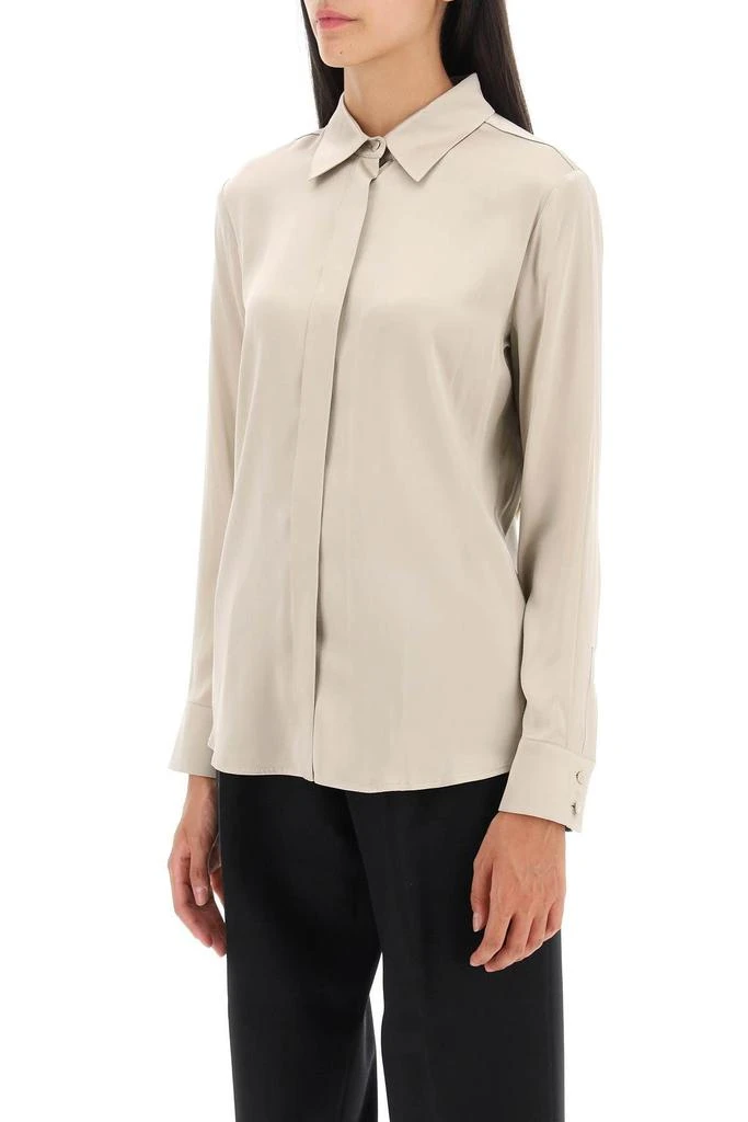 MAX MARA STUDIO 'Anversa' silk satin shirt 5