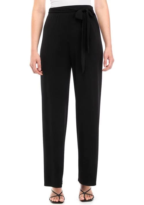 Magaschoni Womens Pull On Pants With Self Tie 1