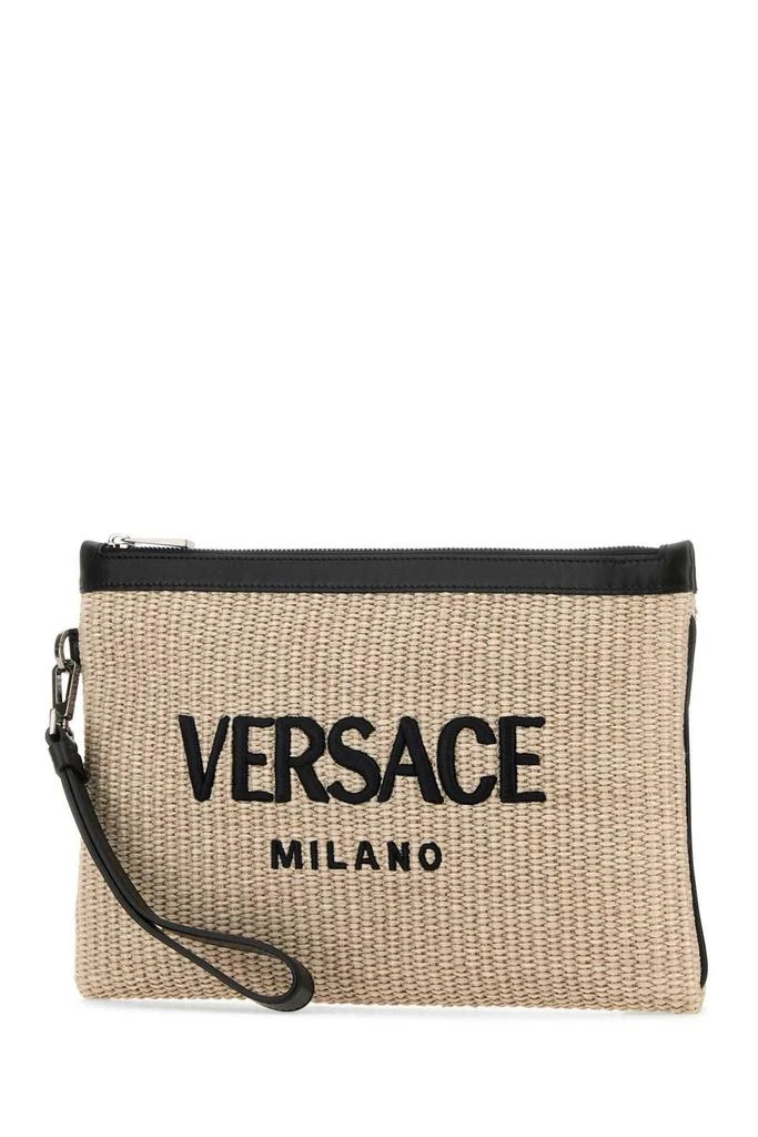 Versace Versace Milano Zipped Clutch Bag 3