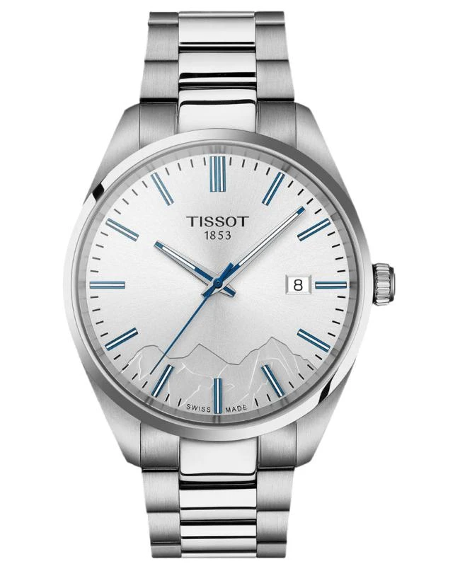 Tissot Tissot PR 100 Quartz Jungfrau Special Edition Silver Dial Steel Men's Watch T150.410.11.031.00 1