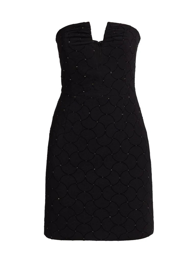 Ramy Brook Boaz Sequined Off-The-Shoulder Minidress 6