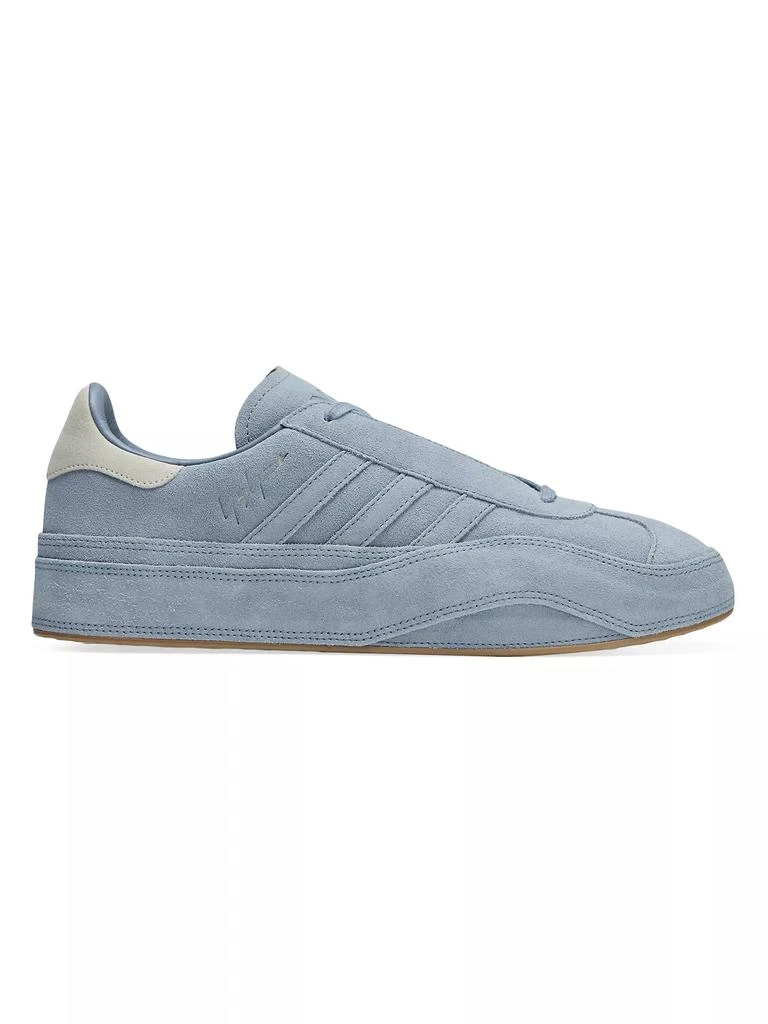 Y-3 Unisex Y-3 Gazelle Leather Sneakers 1