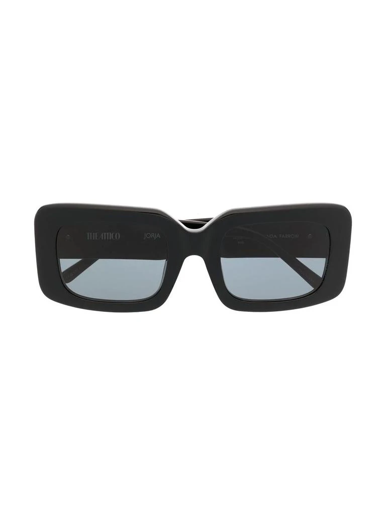 Linda Farrow Linda Farrow X The Attico Joria Square Frame Sunglasses 1