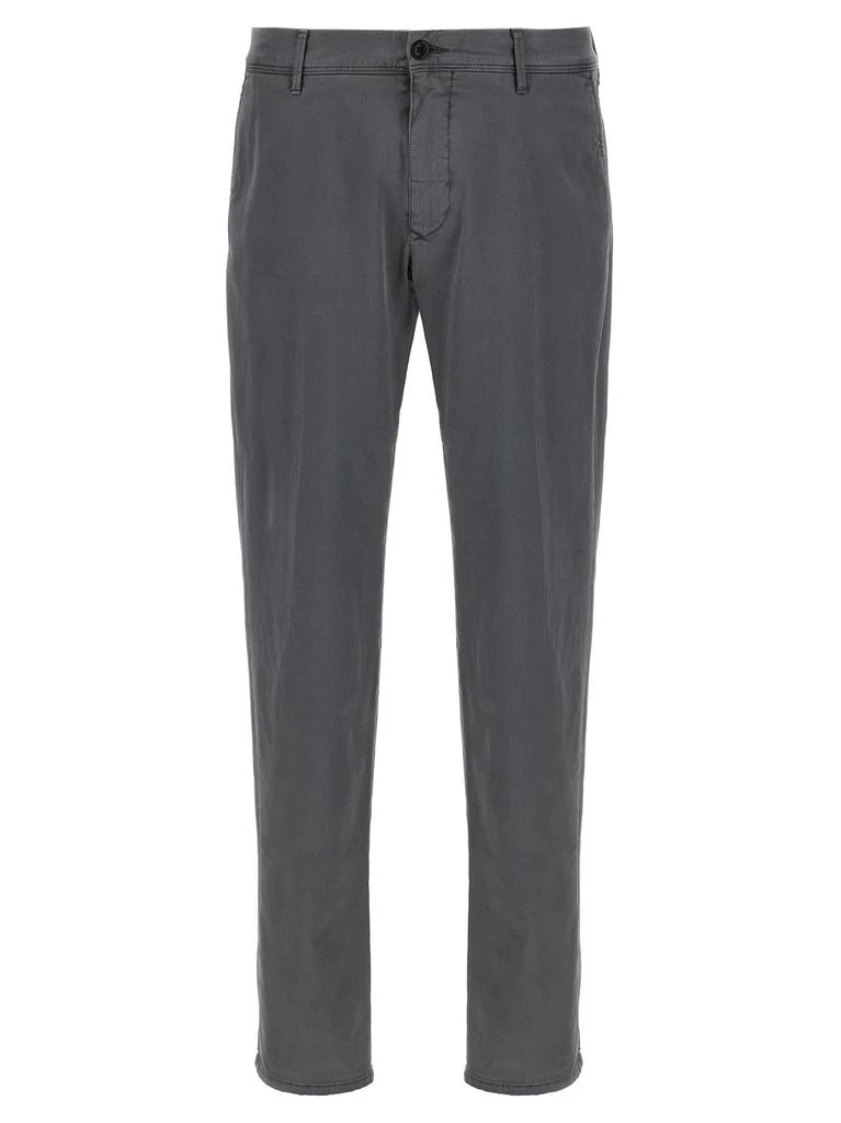 Incotex Ivory Incotex Panama Cotton Trousers 1
