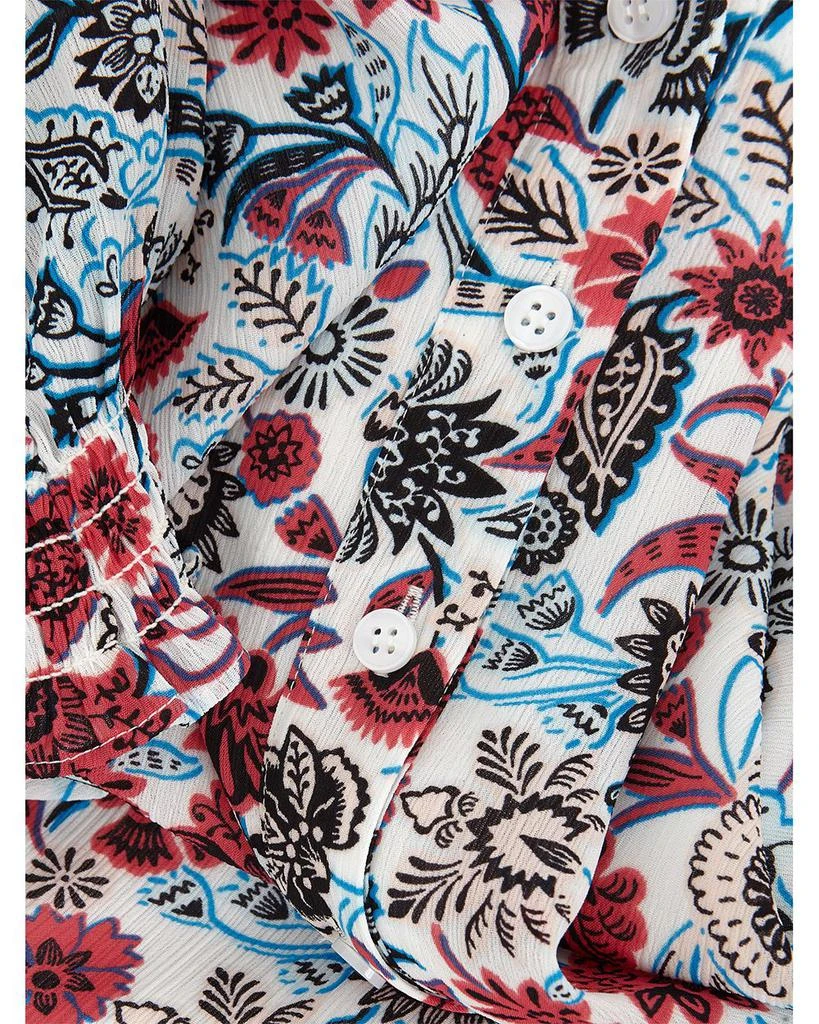 HOBBS LONDON Giovanna Floral Print Blouse 6