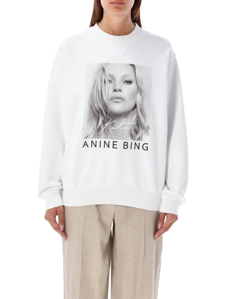 ANINE BING Anine Bing Kate Moss Print Fleece 1