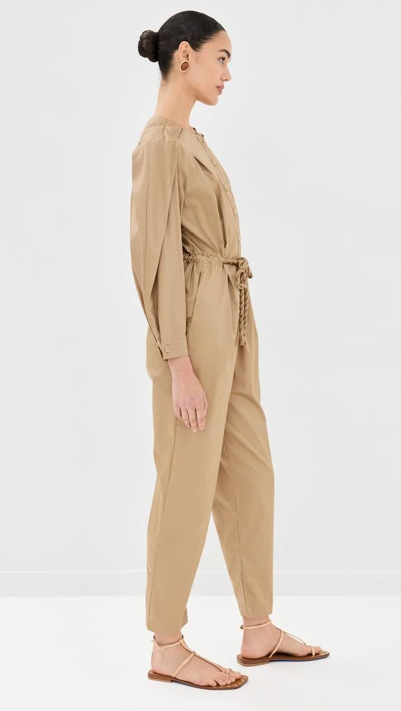 FARM Rio Brown Raglan Sleeve Jumpsuit 3