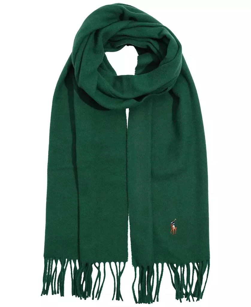 Ralph Lauren Men's Signature Italian Virgin Wool Scarf 7