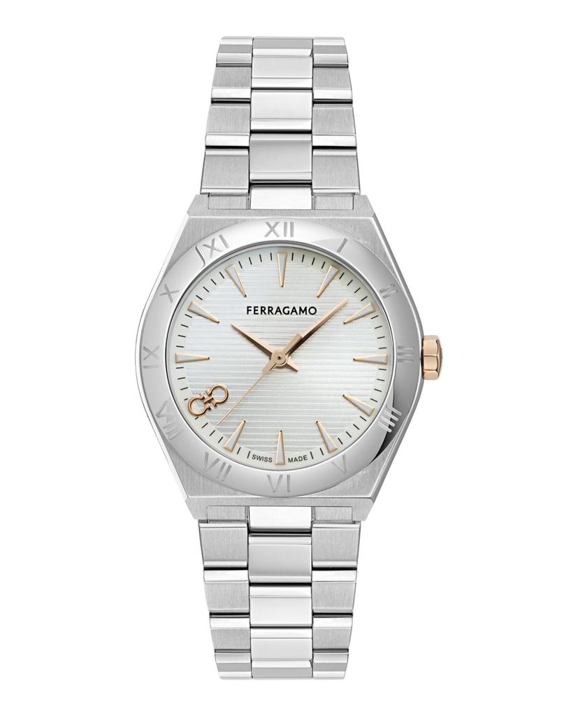 Salvatore Ferragamo Gancino Quartz Black Dial Ladies Watch