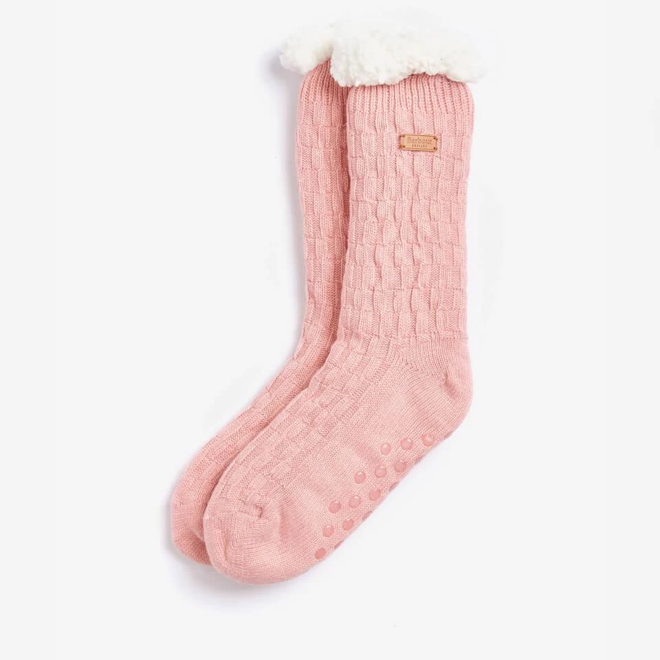 Barbour Barbour Cable-Knit Lounge Socks 1