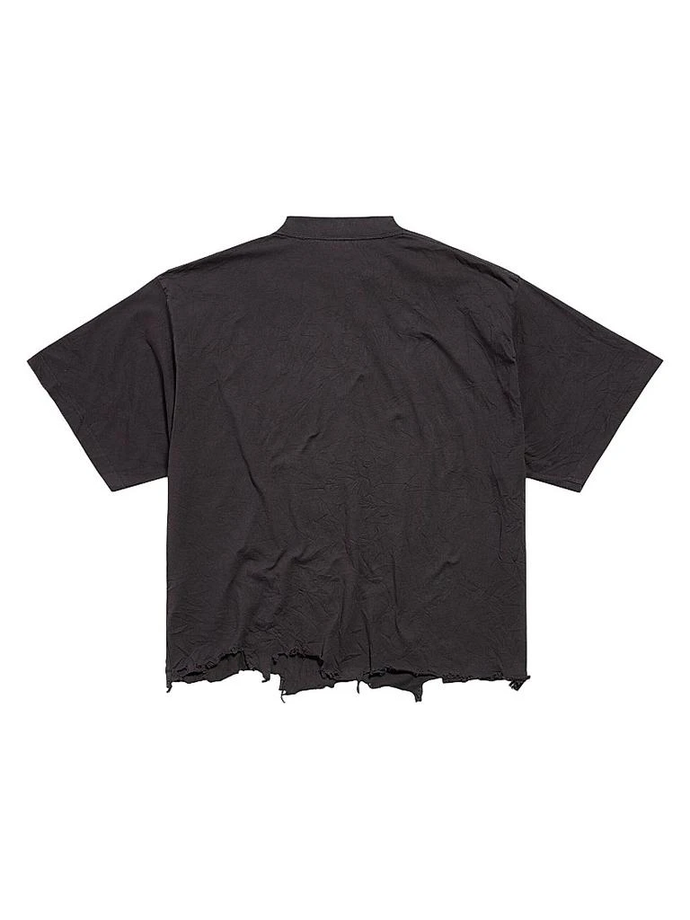 Balenciaga Loop Sports Icon Cropped T-Shirt 6