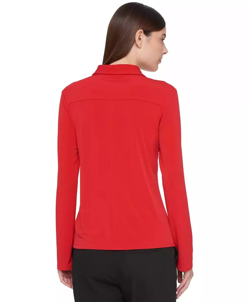 Tommy Hilfiger Women’s Point-Collar Blouse 2