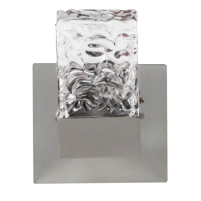 Finesse Decor Crystal Vanity Light Single Light