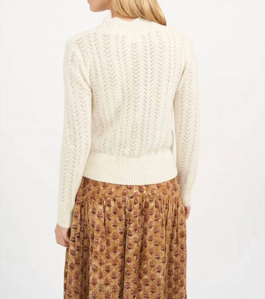 Marea Marea - Pointelle Sweater 2