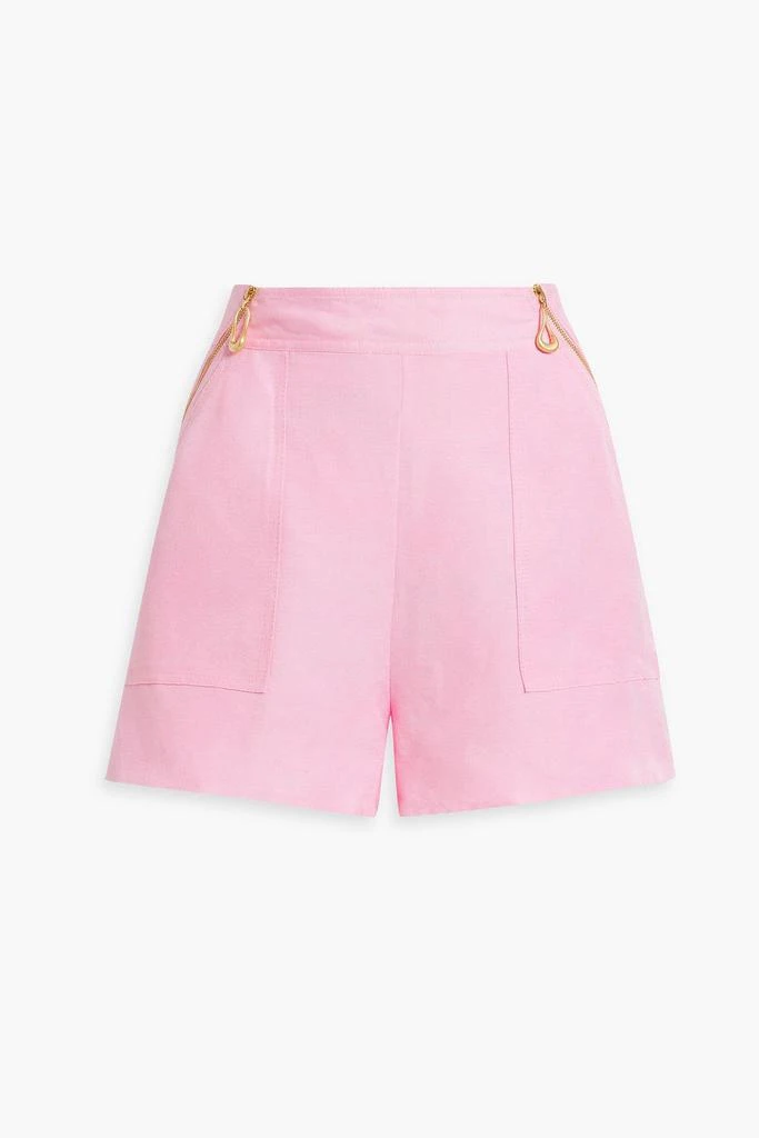 Aje Linen-blend shorts 1
