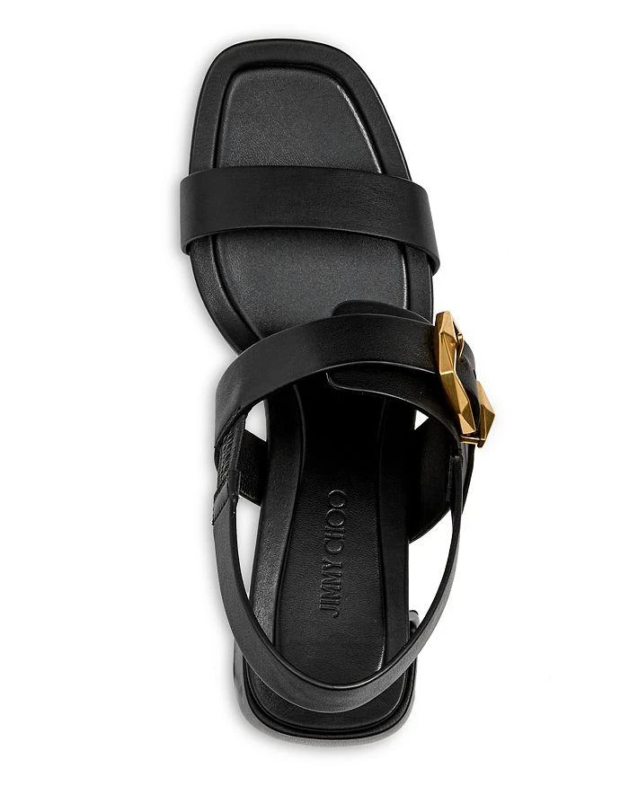 Jimmy Choo Women's Hawke 70 Block Heel Sandals 4