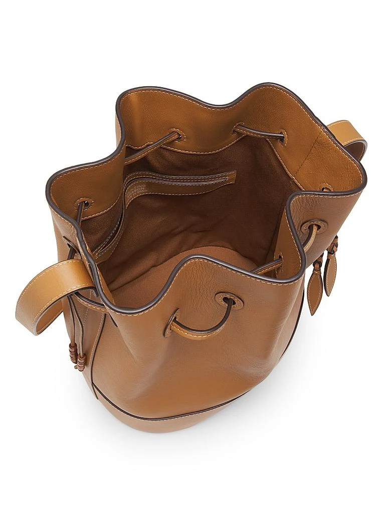 Hunting Season Extra-Large Leather Bucket Bag 4