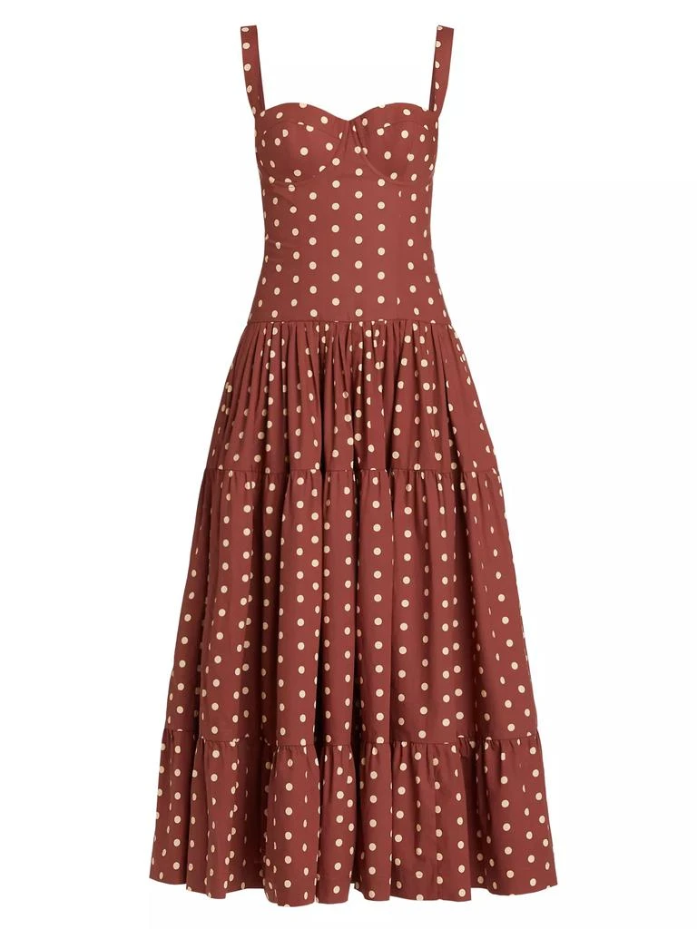 Cara Cara Santiago Cotton Midi-Dress 1