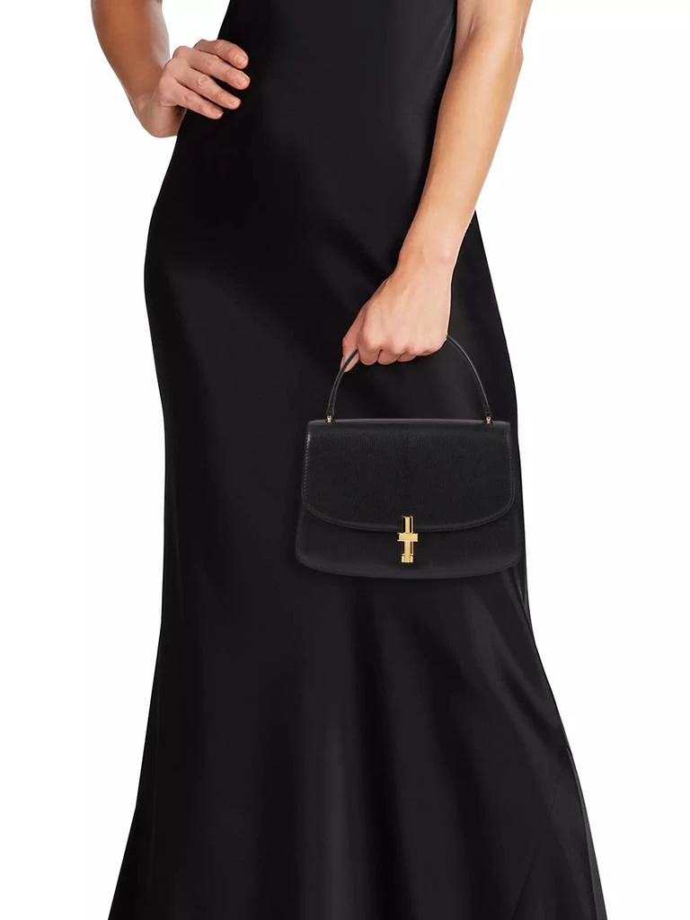 The Row Sofia Leather Top Handle Bag 2