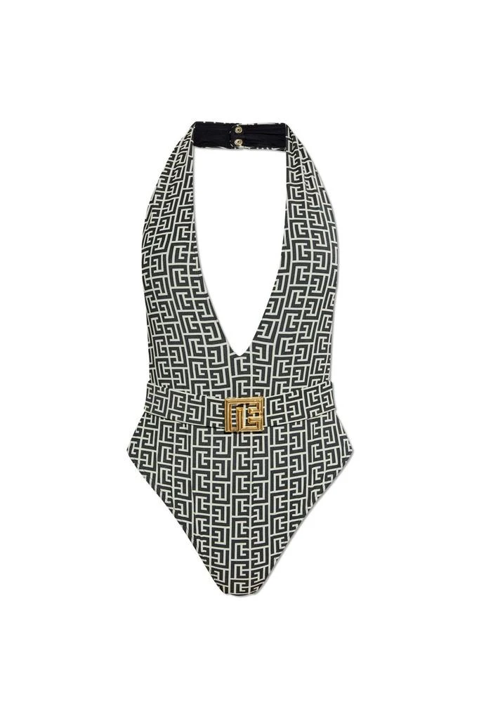 Balmain Balmain PB Labyrinth Swimsuit from Cettire