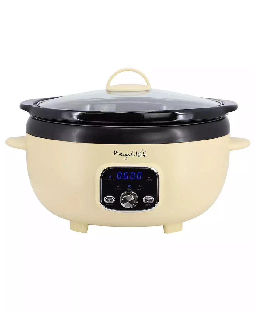 MegaChef 3.5 Quart Oval Electric Slow Cooker 2