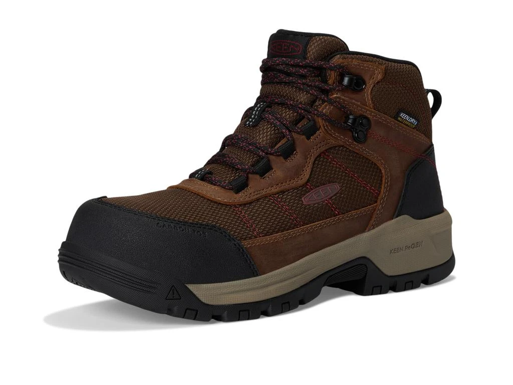 Keen Skokie Waterproof Work Boot (Carbon Toe) 7