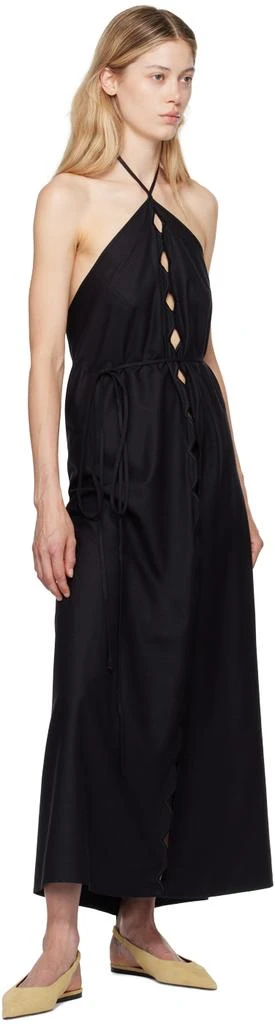 Baserange Black Cessa Ligo Maxi Dress 4