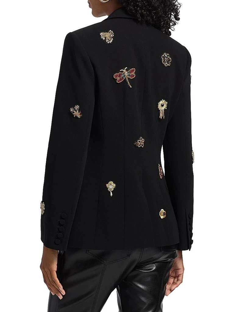 Cinq à Sept Cheyenne Goldtone Brooches Blazer 5