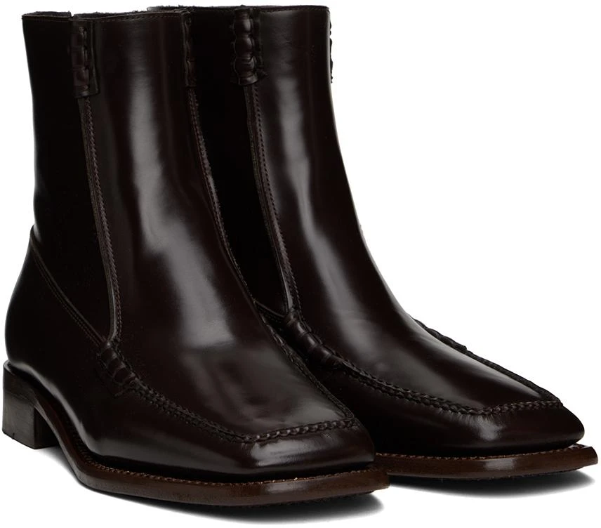 Hereu Brown Quadra Boots 4