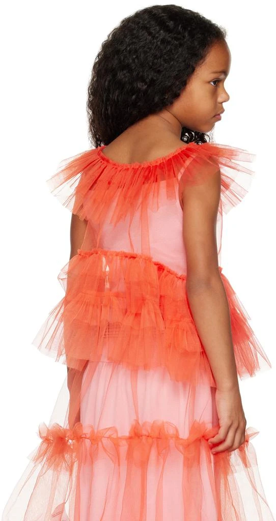 The Animals Observatory Kids Red Giraffe Shirt 3