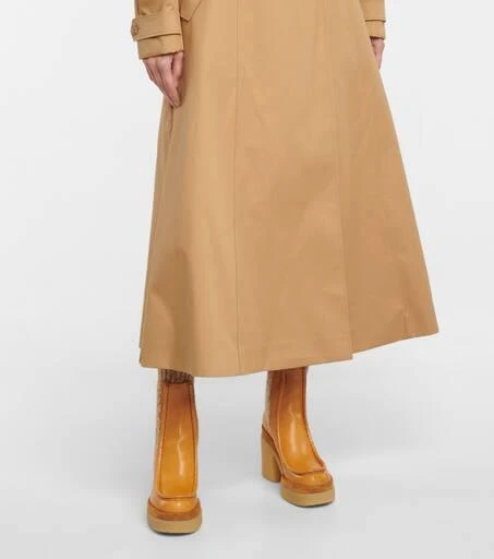 Gabriela Hearst Benedict cotton trench coat 5