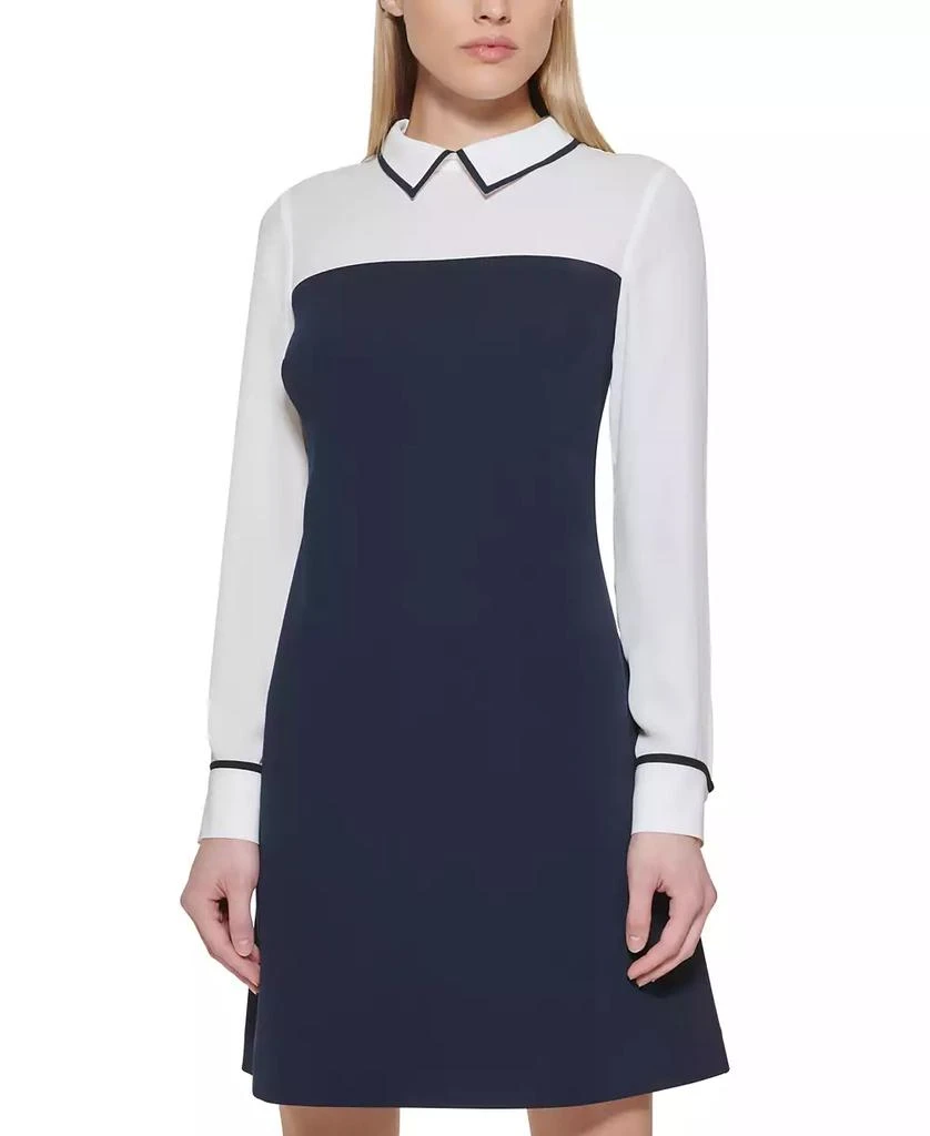 Tommy Hilfiger Women's Collared Sheath Dress 8
