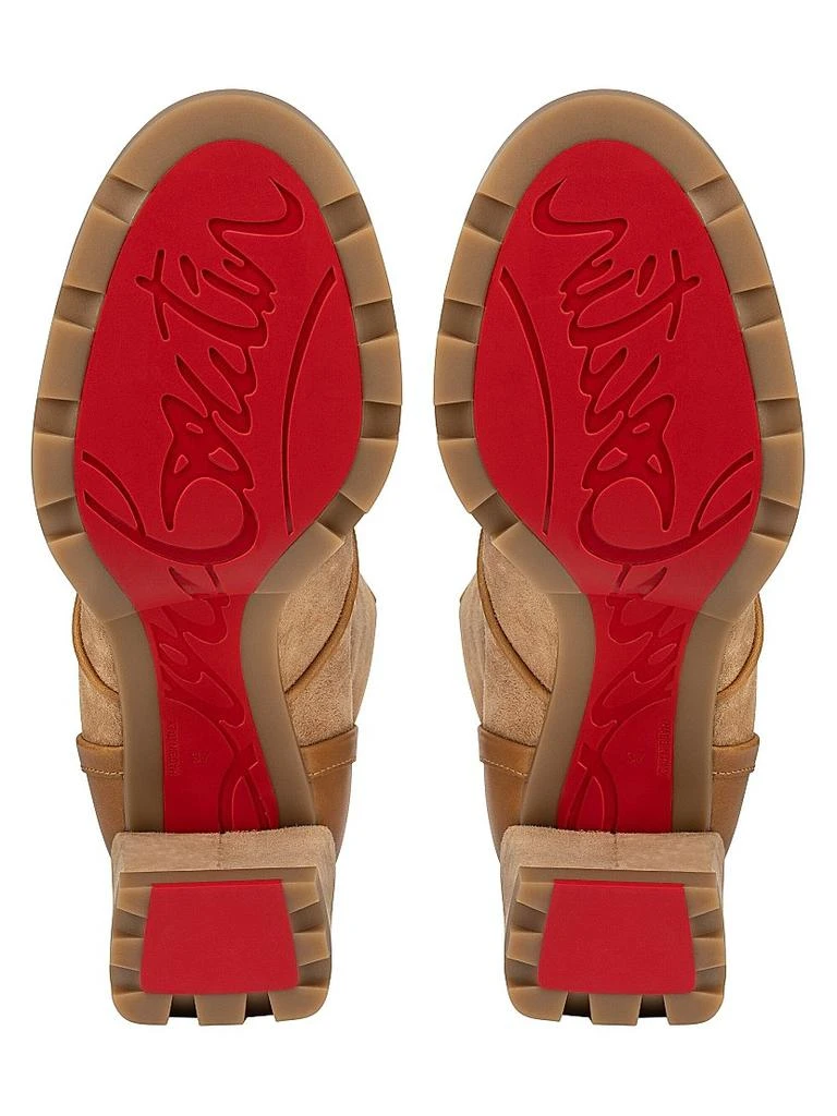 Christian Louboutin Macademia Velvet 100MM Boots 5
