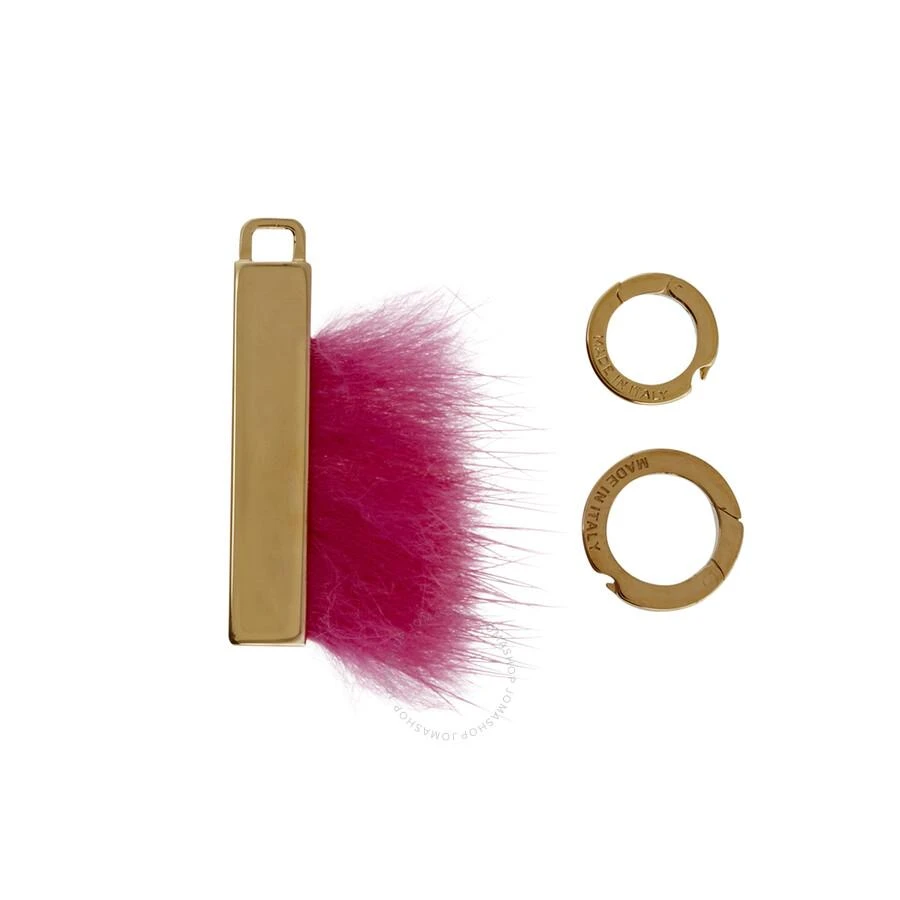 Fendi Gold Ladies Bag Charms Letter I 3