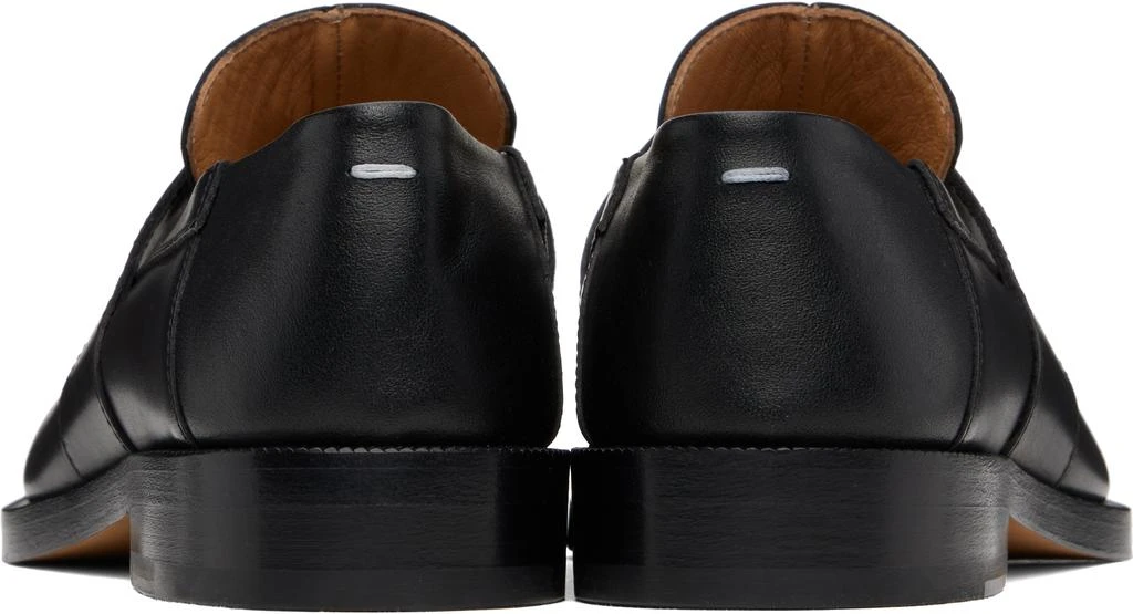 MAISON MARGIELA Black Tabi Loafers 2