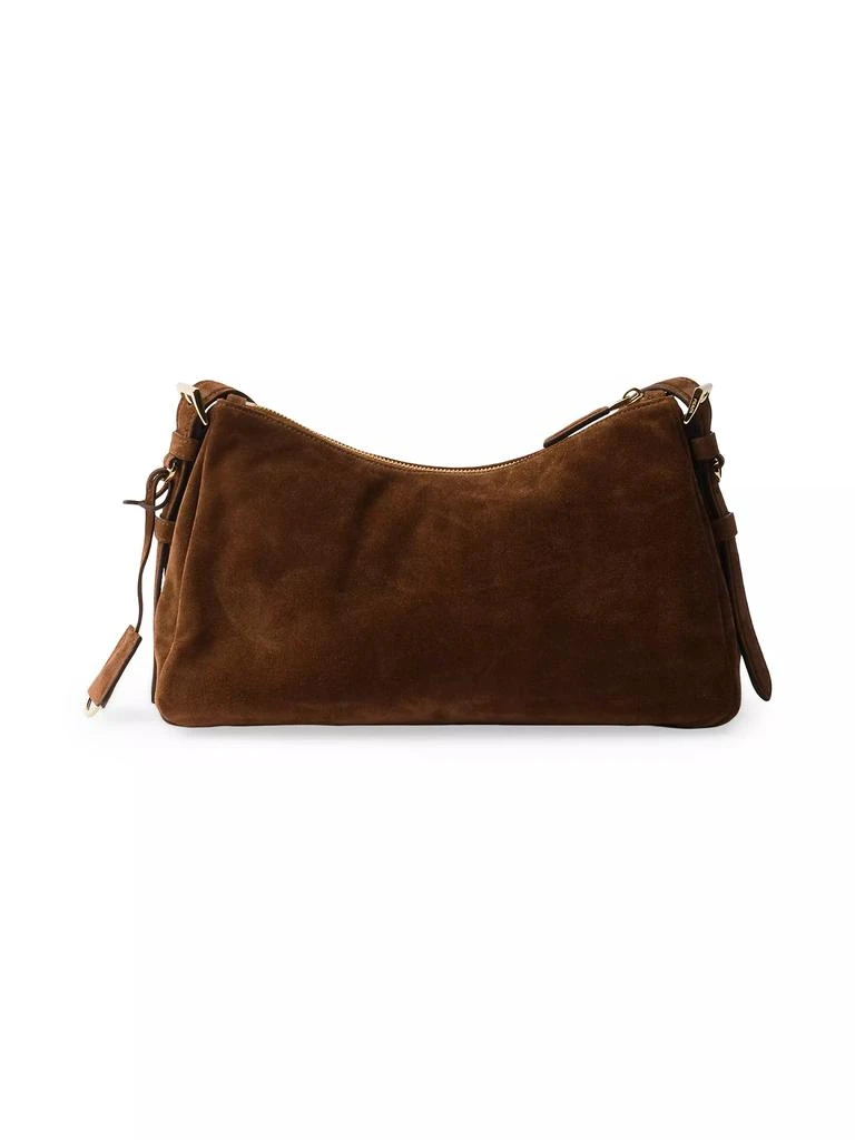 Prada Aimée Medium Suede Shoulder Bag 3