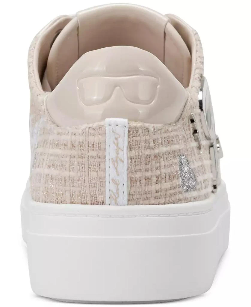Karl Lagerfeld Paris Cate Pins Lace-Up Platform Sneakers 3