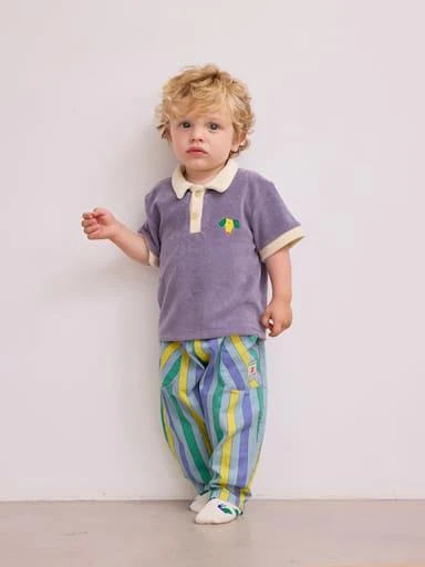 BOBO CHOSES Baby striped jeans 4