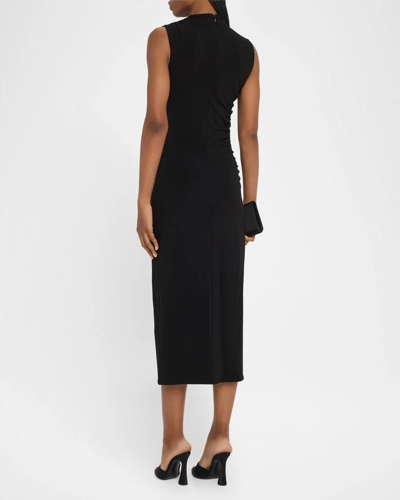 Marella Nef Ruched Mock-Neck Midi Dress 3