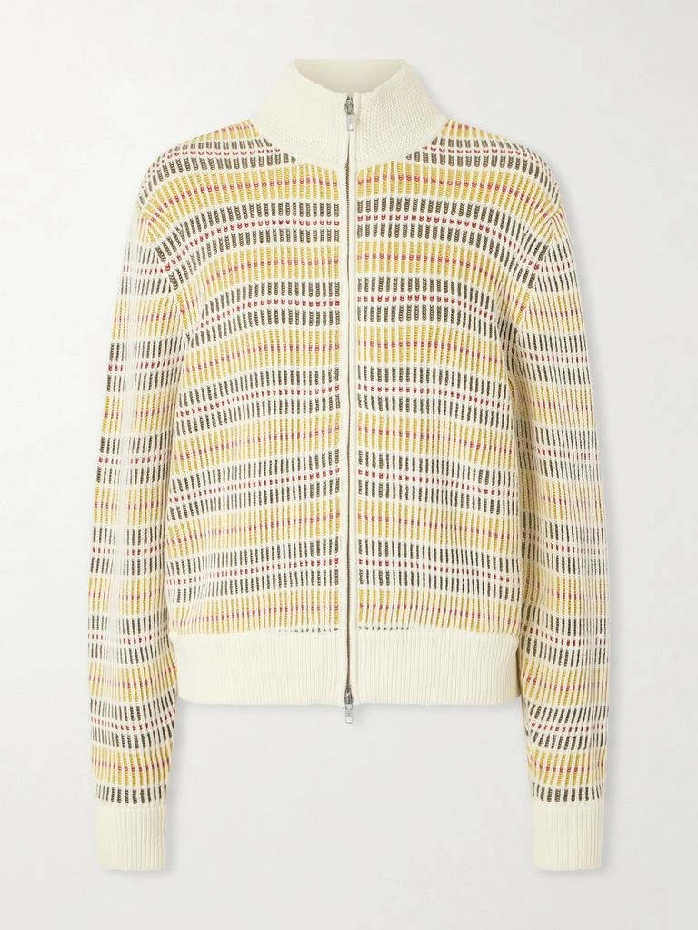 AIMÉ LEON DORE Cotton Zip Cardigan