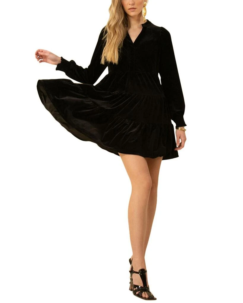 hale bob black dress Della Solid Dress Black / XS main image 1