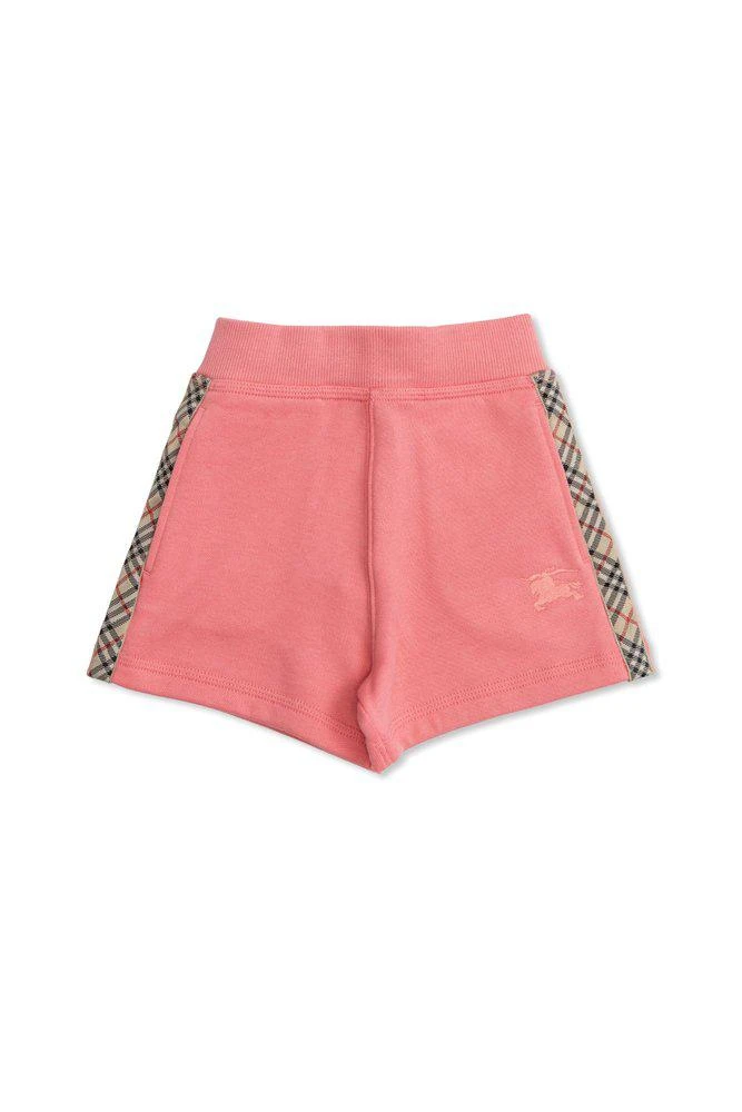 Burberry Burberry Kids Check Trim Shorts
